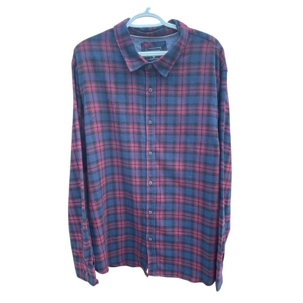Men’s Big & Tall PX Premium Flannel Button Down Shirt Size 2XL - Picture 7 of 8
